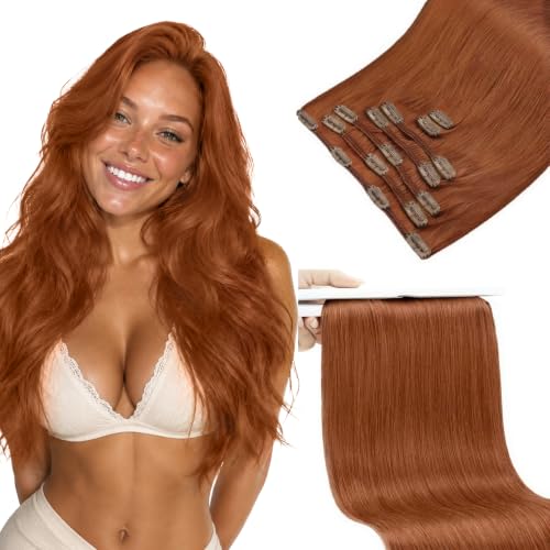 Image of Sunny Hair Clip in Hair Extensions Real Human Hair 150g for Fuller Hair