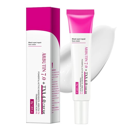 Arbutin 7% + Tranexamsäure 4% Creme-Dark Spot Glow Cream-Dark Spot Remover Skin Lightening Cream- Entferner Gesicht- Anti Aging Gesichtscreme Moisturizer