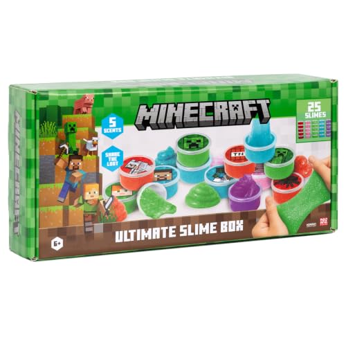 Image of Horizon Group USA Scented Slime Favors, 25 Pack, Minecraft