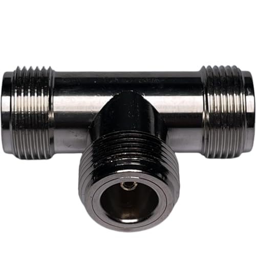 Splitter adaptador coaxial N hembra 3 vías CESS 2 unidades miniatura 3