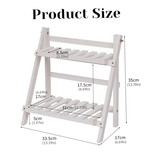 Support pour plantes pliant pour déco de table et salon cosy - 6