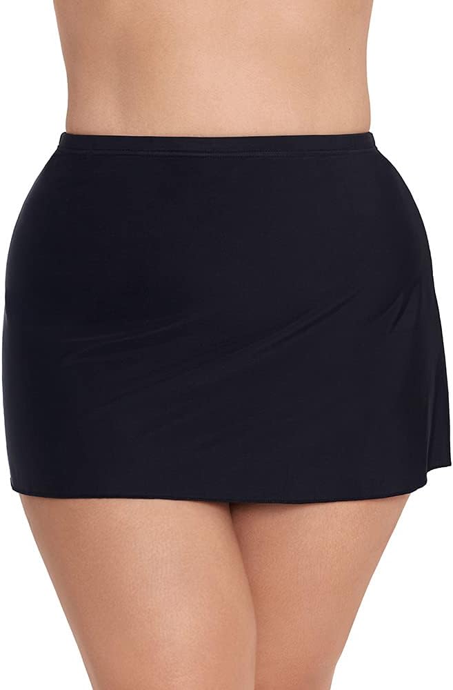 Miraclesuit Women's Plus Size Swimwear Basic Swim Brief Tummy Control High Waist Bathing Suit Bottom