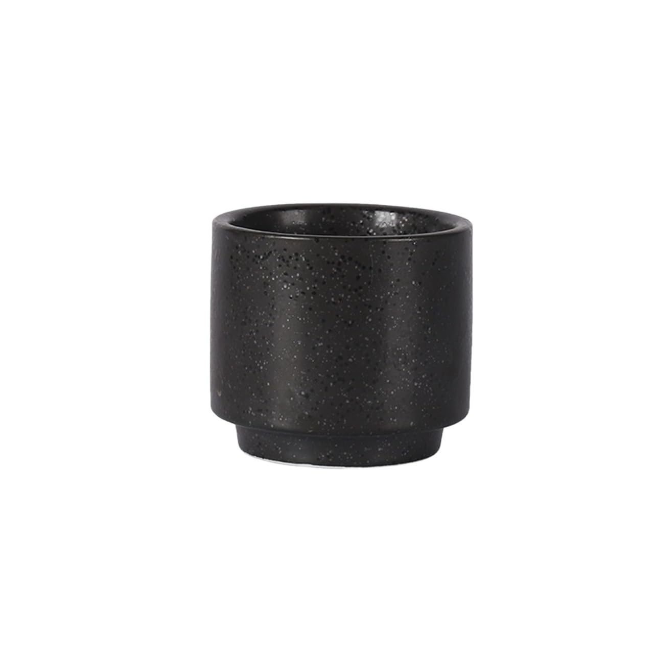 HLHLOP777 Coffee Mugs Spotted Pattern Black Small Ceramic Cup Afternoon Tea Commercial Sushi Cuisine Milk Coffee Mug Retro Coffee Cup