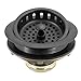 Westbrass D214-12 Post Basket Strainer, Oil Rubbed Bronze