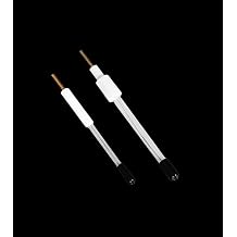 Silver Chloride Reference Electrode, Ag/AgCl Electrode for Laboratory Use, 4mm Diameter x 50mm Length 1pc