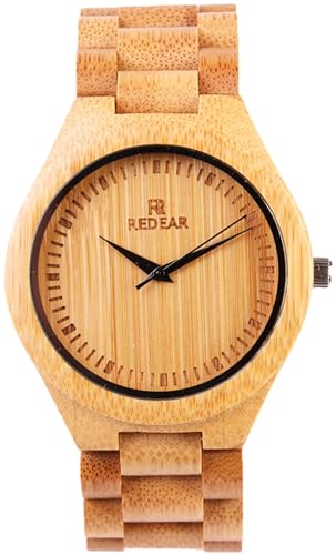 Montre en bois pour homme et femme look naturel pour le quotidien