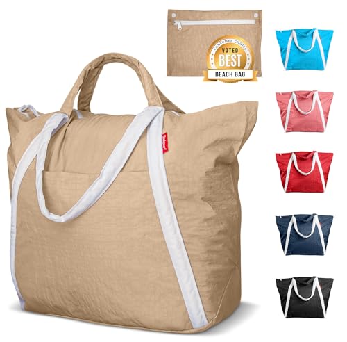 Bodysurf Waterproof Sandproof Beach Tote XL 17x25x10 in