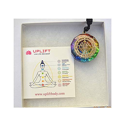 Generic Orgonite Pendant Sri Yantra Necklace Sacred Geometry Chakra Energy Necklace Meditation Jewelry Red 0 #TOP6