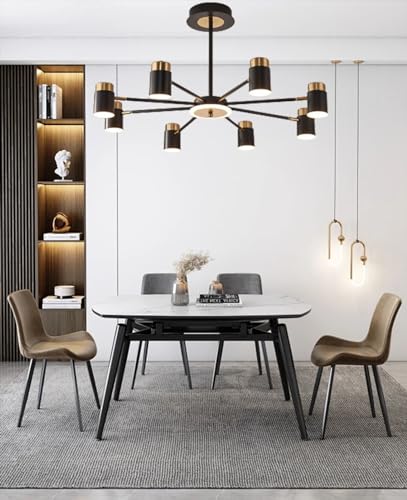 Lustre à intensité variable LED pour illuminer un salon sombre