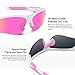 BEACOOL Polarized Sports Sunglasses for Men Women Youth Baseball Fishing Cycling Running Golf Motorcycle Tac Glasses UV400
