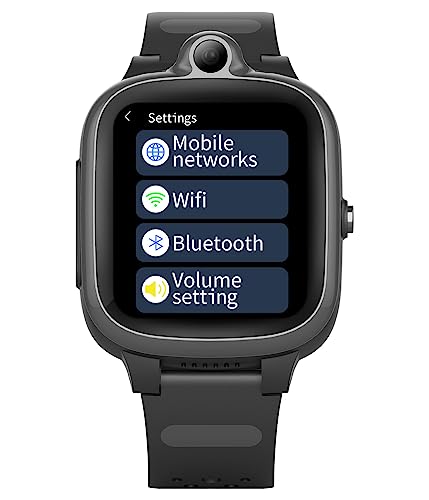 Fitonme 4G Reloj Inteligente Niños,Smartwatch con GPS con Posición en Tiempo Real, WiFi, Mensaje de Videollamada,...
