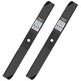 GICOOL 42 Inch Blades (2 Pack), Compatible with 42' Deck Toro Timecutter SS4235, Z4235, Z4200, SS4260, SS4200 Zero Turn Mowers, Replaces OEM 110-6568-03, 106-2247-03 and 110-1857-03