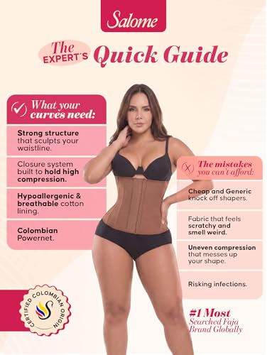 Image of Salome 315-1-CCB Waist Shaper for Women Fajas Cinturillas Colombianas Reductoras y Moldeadoras