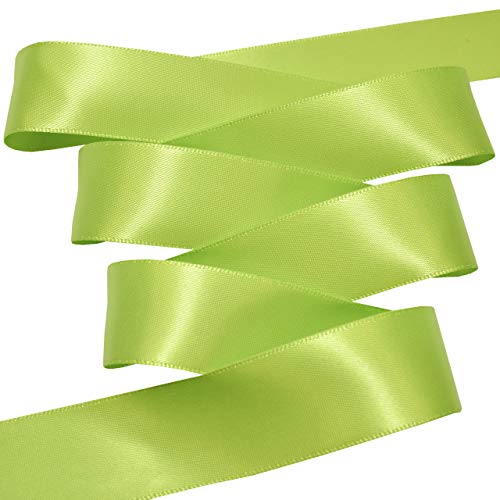 Image of Morex Ribbon 08822 /50-550 Ribbon, 7 /8 inch x 50 Yd, Apple Green