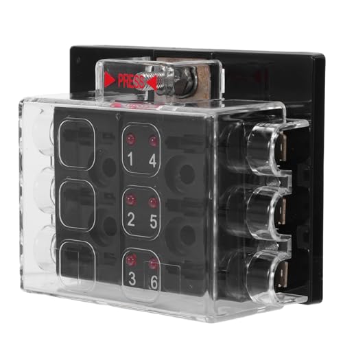 Panneau de fusibles avec voyants LED pour sécuriser les circuits de bateaux