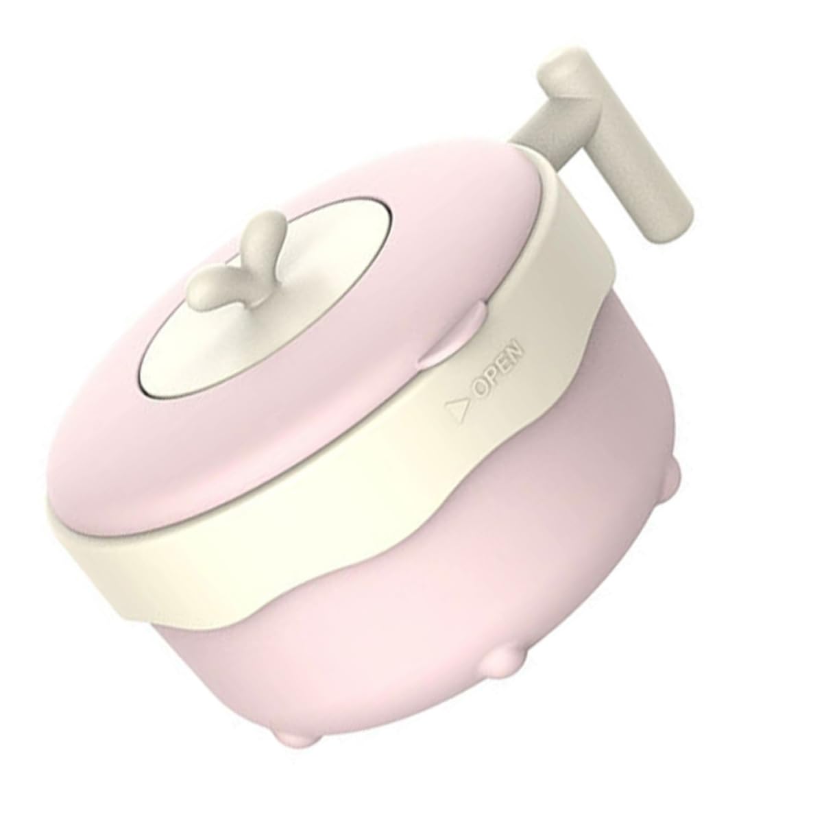 Yardwe Practical Suction Cup Bowl for Scald Stainless Steel Feeding Bowl Lightweight Detachable Design for Rice Desserts More Easy to Clean