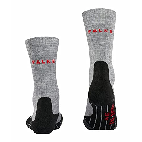 Chaussettes FALKE Tk2 de marche active et trekking gris clair 39-41 - 3