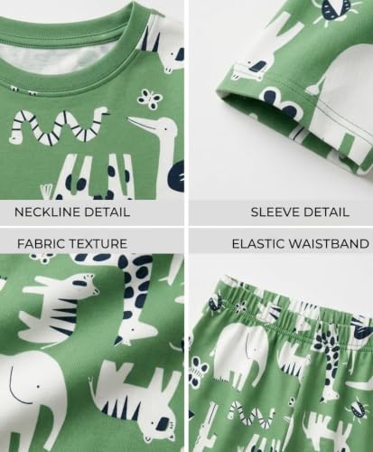 Image of Anthrilo Pure Cotton Printed Pyjama Set for Girls | Sleepwear | Night Suit, Night Wear | Long Sleeves T-Shirt & Pyjama | Regular Wear | 0-14 Years