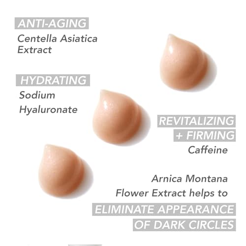 Image of Mario Badescu Eye Cream for Dark Circles and Puffiness - Hyaluronic, Caffeine or Glycolic - Hydrating, Firming and Anti Aging Overnight Under Eye Care Treatment for Fine Lines and Wrinkles