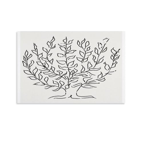 アンリ・マティス「低木」 ウォールアート・ポスター 部屋飾り キャンバスウォールアート 印刷 ポスター 版画 壁飾り 壁の絵 壁掛け ホームアートワーク20x30inch(50x75cm)