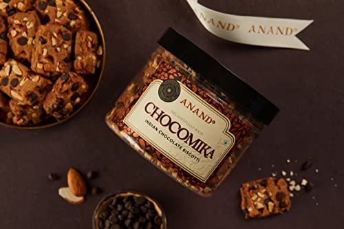 Image of ANAND Premium Biscotti Combo - Badamika, Pistamika, Chocomika Combo, 225 Gram Each Crunchy & Tasty Snack, No Added Preservatives, Easily Digestable Party Snack, Gifting Pack Of 3 (675 G)