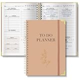 BIROYAL Agenda Journalier Non Daté, To Do List Bloc Note, Daily Planner,...