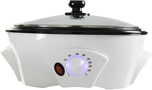 Miniatura 2 de Máquina de café tostado eléctrico de 800 W con control de temperatura, tostadora de granos de café para uso doméstico, máquina automática de tostado