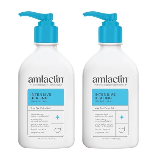 Image of AmLactin Intensive Healing Body Lotion, 15% Lactic Acid, 7.9 oz, 2 Pack