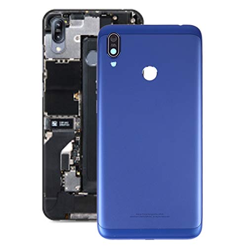 Coque arrière ASUS Zenfone Max M2 ZB633KL bleu foncé avec lentille