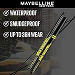 Maybelline New York New The Colossal Kajal - Super Black (2X Blacker) Waterproof 16Hours Intense Pencil - Image 3