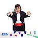 3 Bees & Me Deluxe Magic Kit Set with Toy Wand & 75 Magic Tricks for Beginners - Best Age 6 7 8 9 10