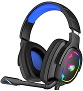 Amazon.com: Jimonyer Gaming Headset for PC/PS4/PS5/Xbox One/Switch