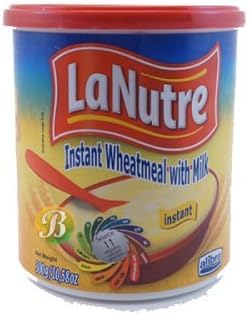 Lanutre Instant Wheatmeal / Farinha Lactea 300grs 2 Pack