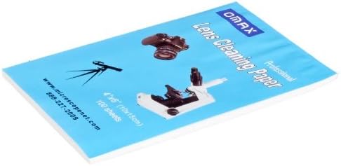 OMAX - A99CPB100 - Microscope and Camera Optical Lens Cleaning Paper - 100 Sheets
