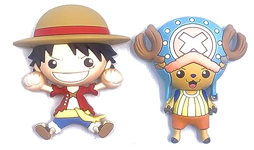Set de imanes 3D One Piece Luffy y Chopper miniatura 7