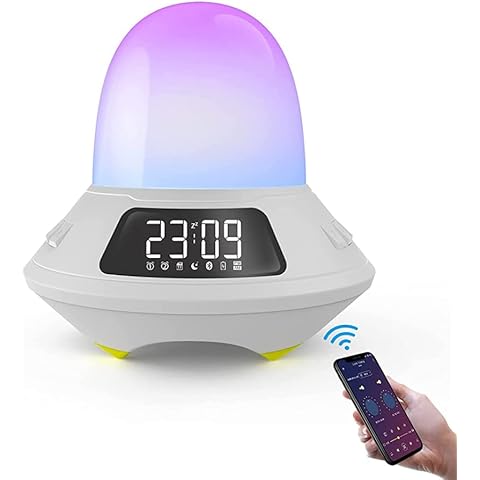 deerdance White Noise Machine for Baby Kids Adults Sleeping,Noise Machine with Night Light,Timer,Alarm Clock,and Memory Function,10 High Fidelity Soothing Sounds Machine for Bedroom Home Office Cover