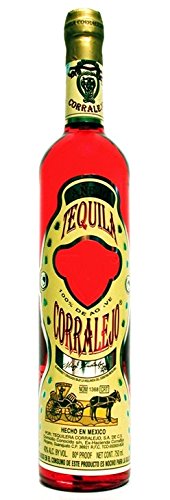 Corralejo Tequila Añejo | Premium Tequila | Zu 100% aus blauen Agaven | 12 Monate in Limousin-Eichen Fässern gelagert| Dezente Süße | Glänzend goldene Farbe| 38% Vol. | 100ML Cover