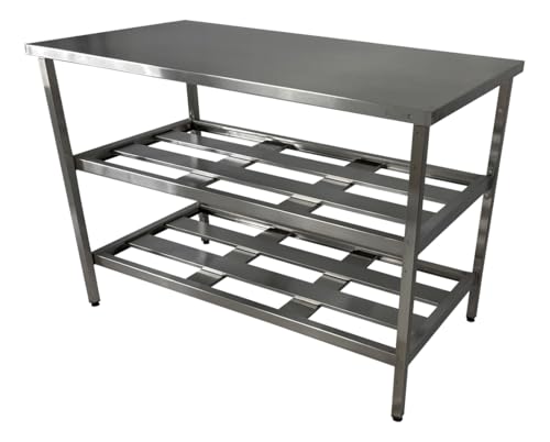Mesa Inox Bancada 1300x700x 900