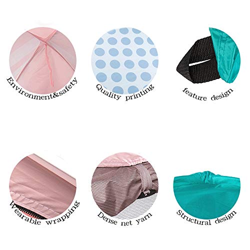 Carpas pop up beach sun shade portátiles y tienda de playa con sombra UPF 50+ 2