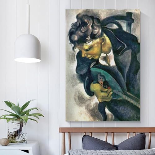Marc Chagall Impression sur Toile David Tableau Moderne de Qualité - 5