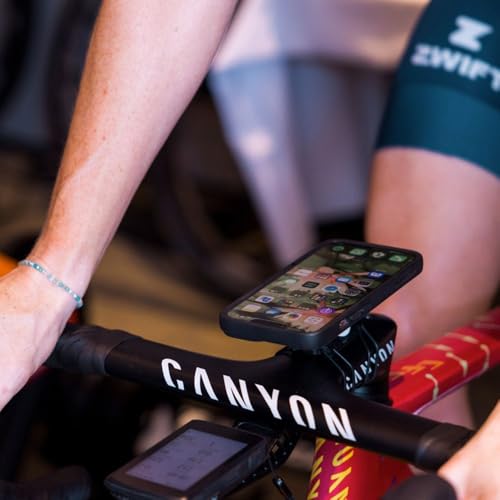 Image of Quad Lock Stem /Handlebar Bike Phone Holder Kit with MAG Phone Case for Samsung Galaxy S24 FE