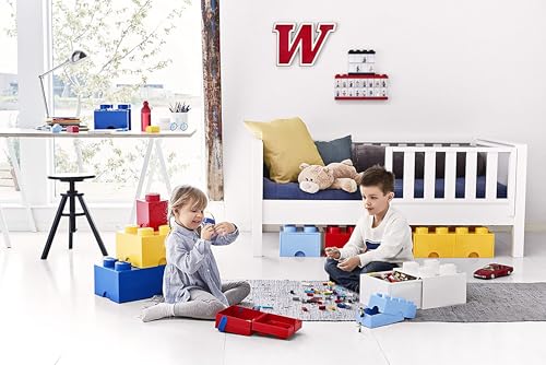 Image of LEGO Brick with 2 Drawers With 8 Knobs, in Yellow