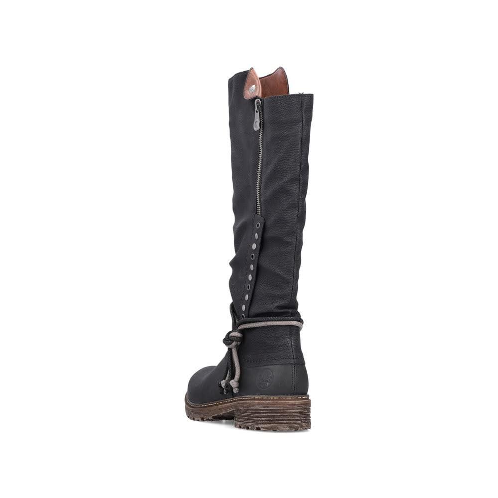 Rieker Damen Winterstiefel Z4759, Frauen Stiefel, wasserabweisend, riekerTEX