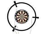 Dartboard LED Ring Light with 3 Cameras, compatible with Autodarts Auto Scoring, Black