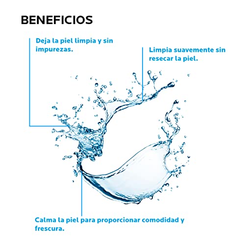 La Roche-Posay Micellar Cleansing Water For Sensitive Skin, Micellar Water Makeup Remover, Cleanses And Hydrates Skin, Gentle Face Toner, Oil Free #TOP4