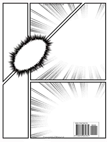 Draw Your Own Creative Comic Book: Blank Comic Book Draw Your Own Comics - 120 Pages of Fun, Perfect
