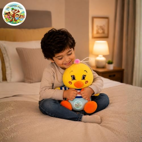 Image of Duck Plush Soft Toy 25 cm Ultra Soft Stuffed Duck Teddy for Kids, Babies, Boys & Girls | Cute Animal Plush Toy | Washable Cuddly Doll | Birthday Gift, Home Decor