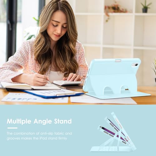 Étui magnétique iPad mini 7 coque antichoc avec porte-crayon - 4