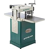 Grizzly Industrial G0891-15' 3 HP Fixed-Table Planer with Helical Cutterhead