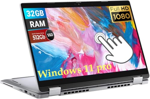 Dell Latitude 5320 2-in-1 Touchscreen, 13.3' FHD (1920x...